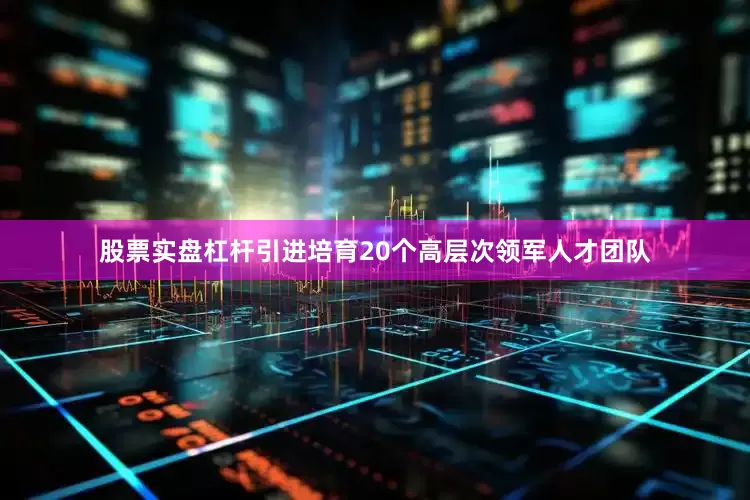 股票实盘杠杆引进培育20个高层次领军人才团队