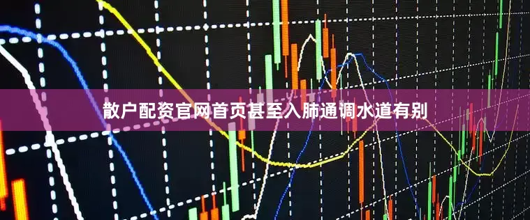 散户配资官网首页甚至入肺通调水道有别